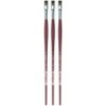 da Vinci COLLEGE Student Brush, Synthetic, Acrylic & Oil, Flat, Series 8740, Size 10, Pack of 3