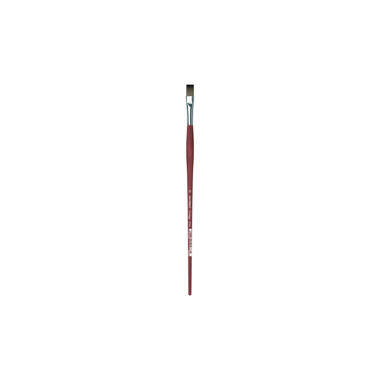 da Vinci COLLEGE Student Brush, Synthetic, Acrylic & Oil, Flat, Series 8740, Size 12