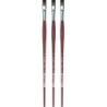 da Vinci COLLEGE Student Brush, Synthetic, Acrylic & Oil, Flat, Series 8740, Size 12, Pack of 3