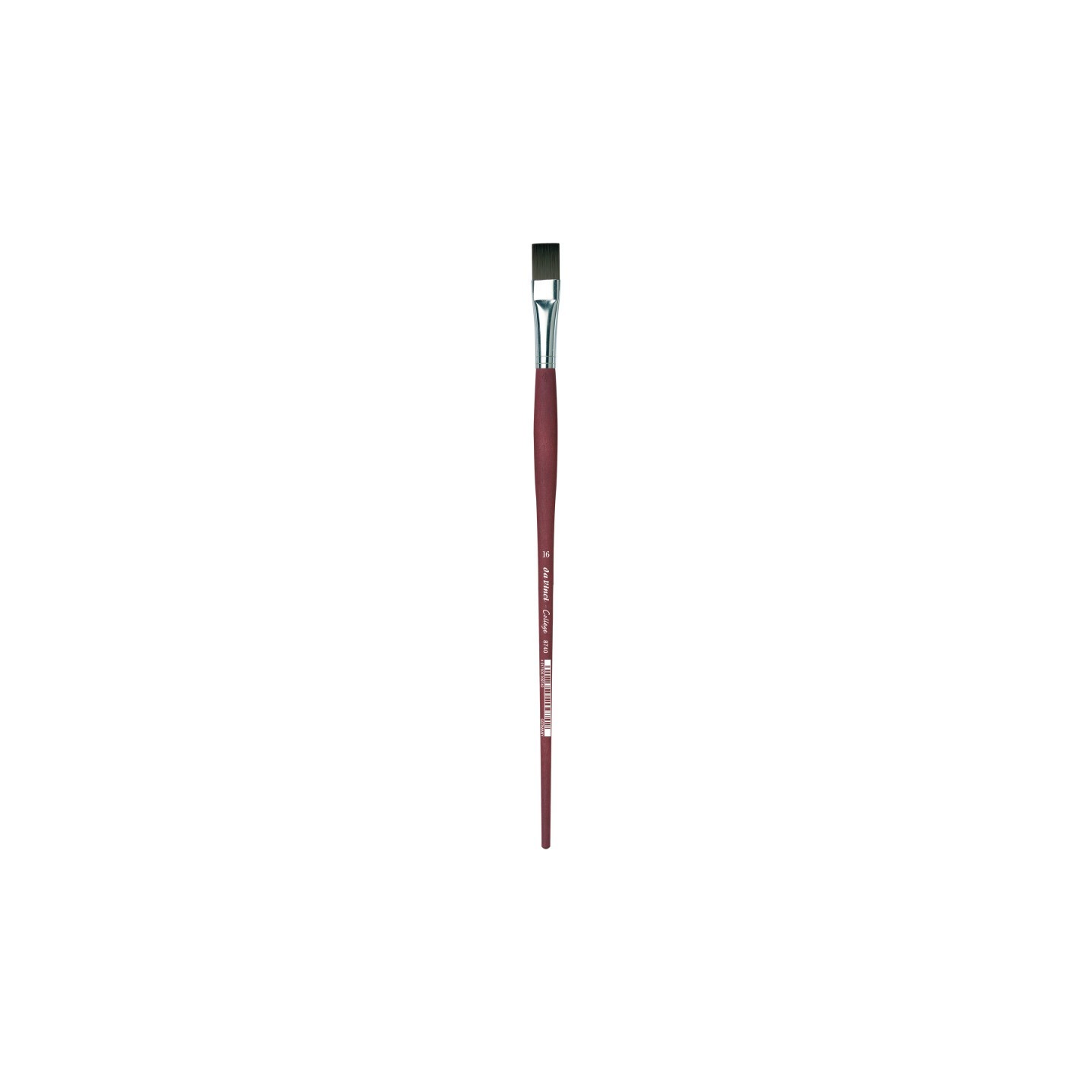 da Vinci COLLEGE Student Brush, Synthetic, Acrylic & Oil, Flat, Series 8740, Size 16