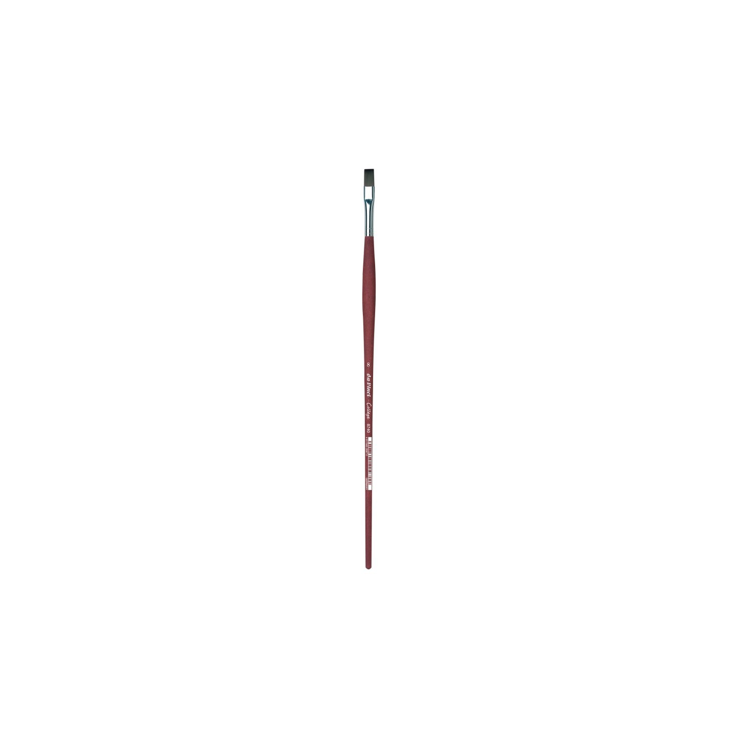 da Vinci COLLEGE Student Brush, Synthetic, Acrylic & Oil, Flat, Series 8740, Size 8