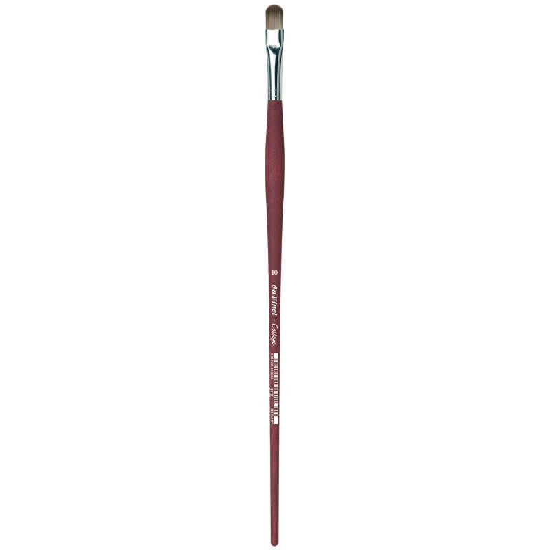 da Vinci COLLEGE Student Brush, Synthetic, Acrylic & Oil, Filbert, Series 8750, Size 10