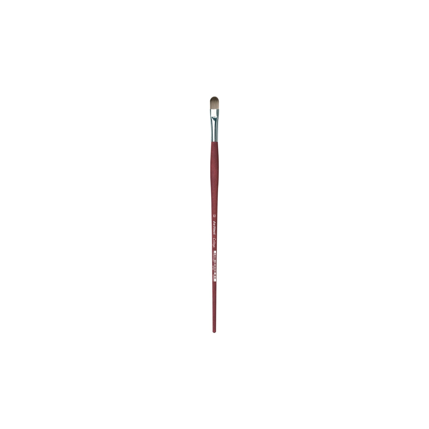 da Vinci COLLEGE Student Brush, Synthetic, Acrylic & Oil, Filbert, Series 8750, Size 12