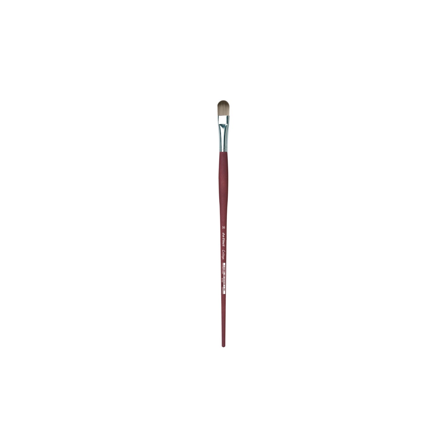 da Vinci COLLEGE Student Brush, Synthetic, Acrylic & Oil, Filbert, Series 8750, Size 16
