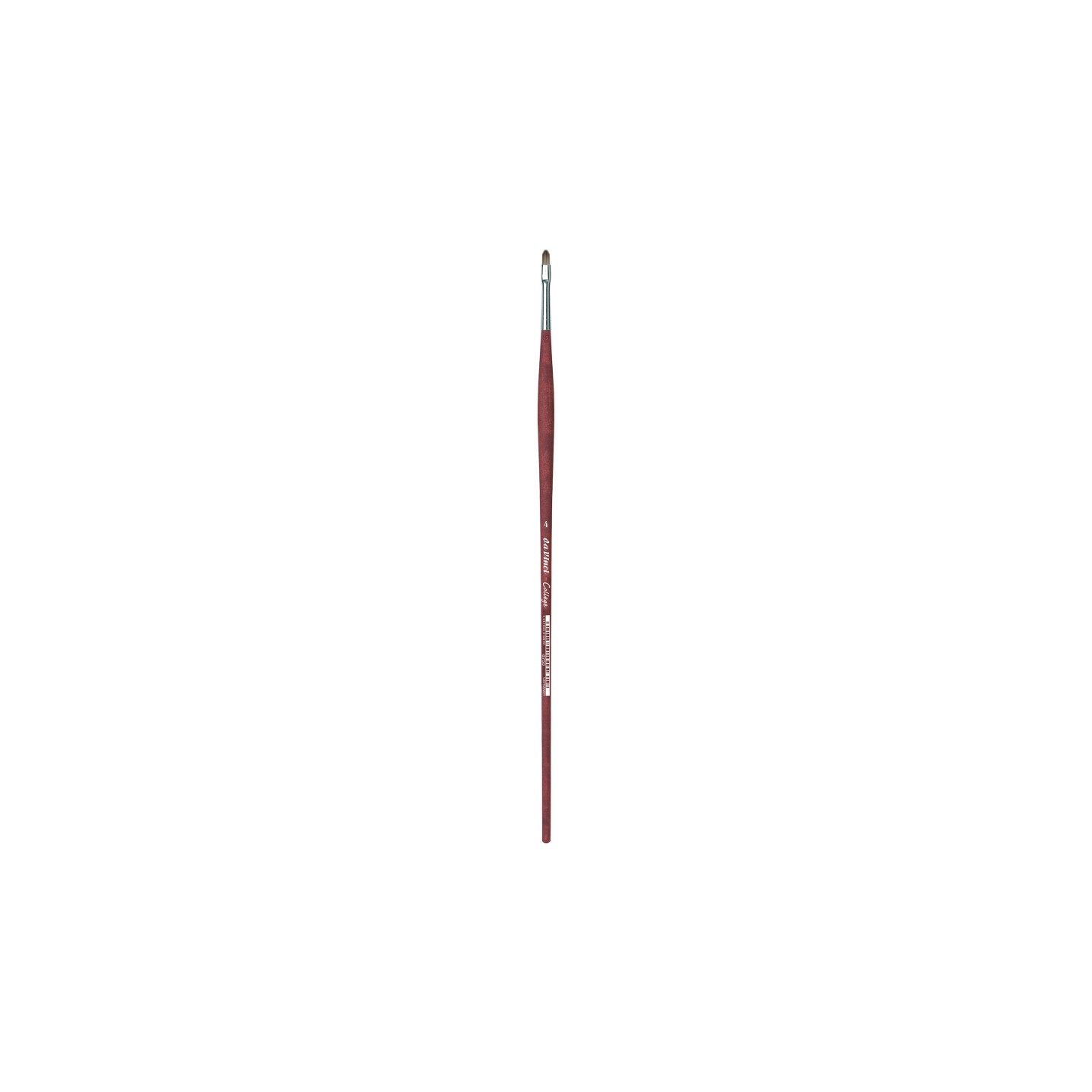 da Vinci COLLEGE Student Brush, Synthetic, Acrylic & Oil, Filbert, Series 8750, Size 4