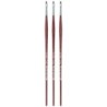da Vinci COLLEGE Student Brush, Synthetic, Acrylic & Oil, Filbert, Series 8750, Size 4, Pack of 3