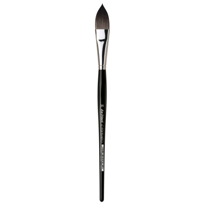 da Vinci CASANEO Wash, Synthetic, Watercolor, Oval-Pointed, Series 898, Size 16
