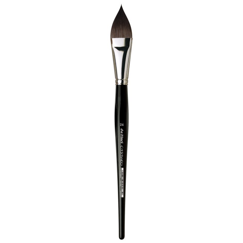 da Vinci CASANEO Wash, Synthetic, Watercolor, Oval-Pointed, Series 898, Size 24