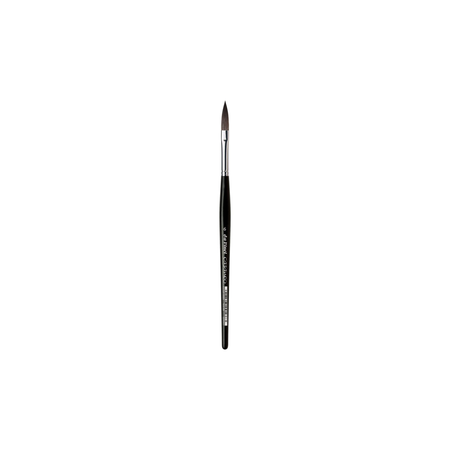 da Vinci CASANEO Wash, Synthetic, Watercolor, Oval-Pointed, Series 898, Size 6