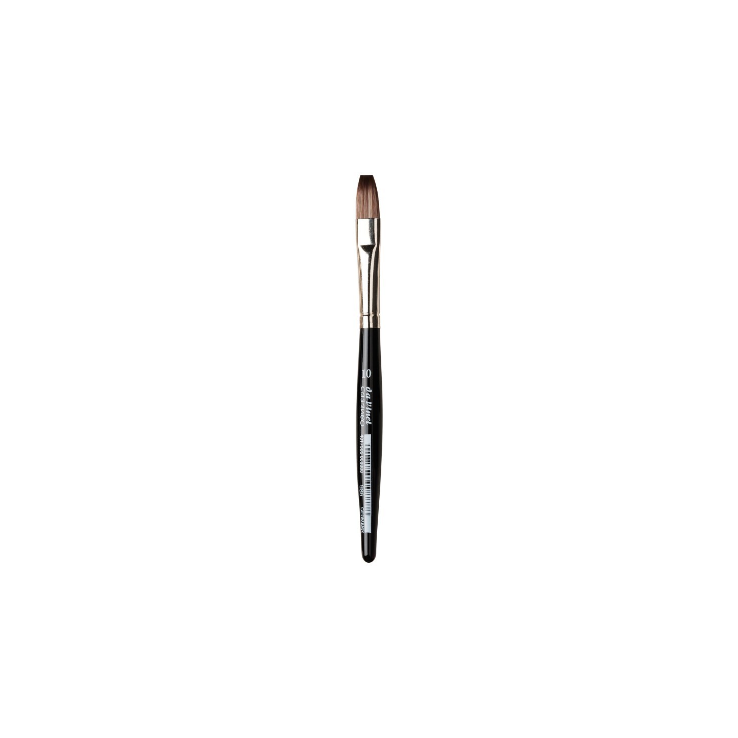 da Vinci CASANEO XS, Extra Soft Synthetic, Watercolor & Acrylic, Flat, Series 986, Size 10