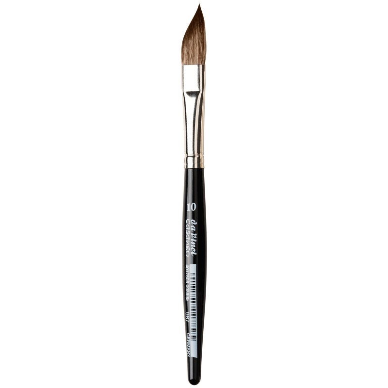 da Vinci CASANEO XS Sword, Extra Soft Synthetic, Watercolor & Acrylic, Slant, Series 987, Size 10