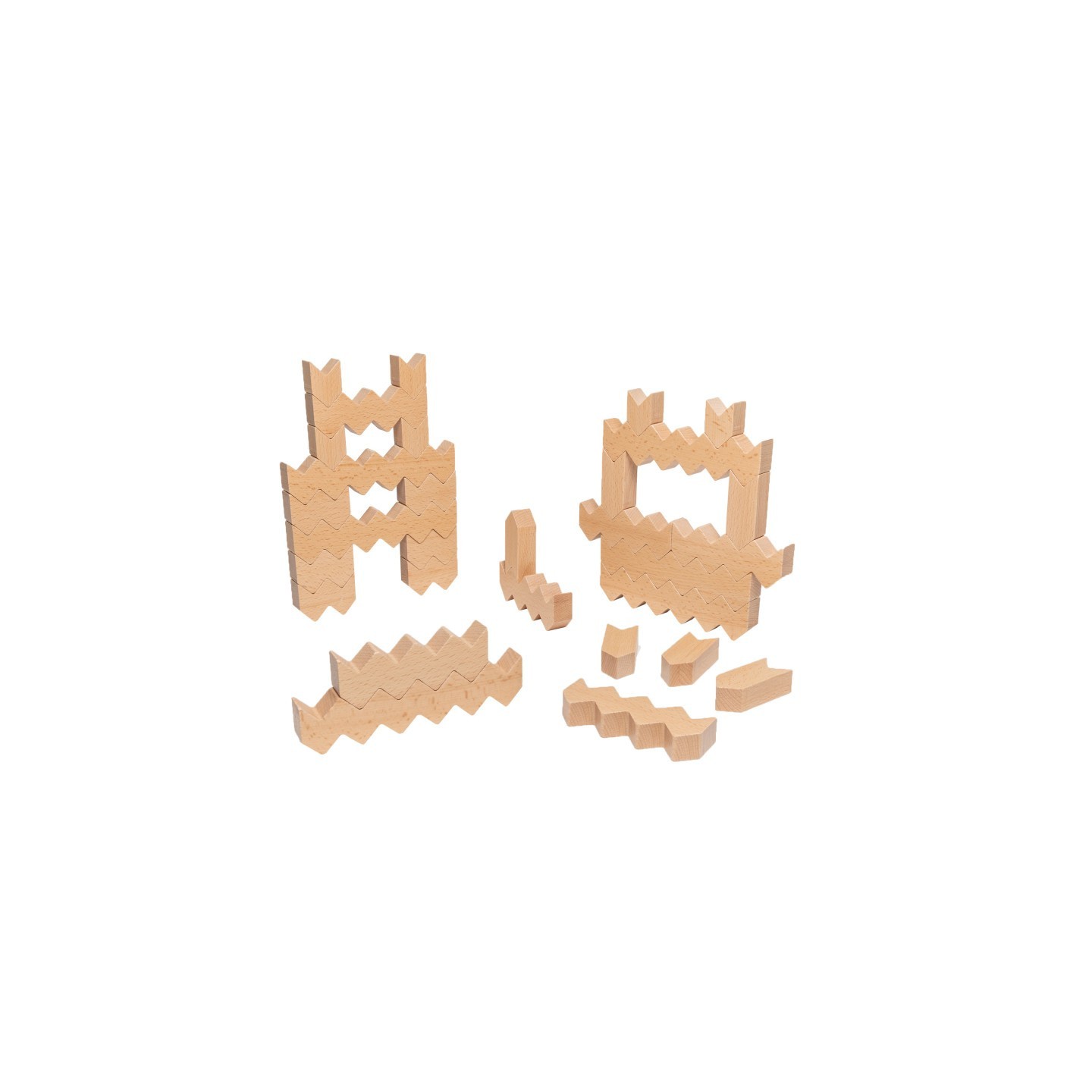 Educational Advantage ZigZag Blocks