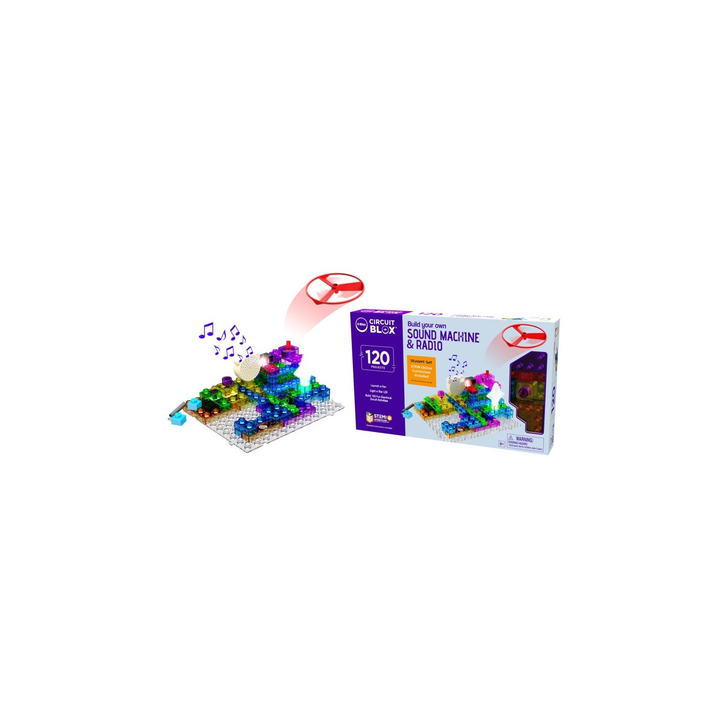 E-Blox® Circuit Blox™ Student Set, 120 Projects