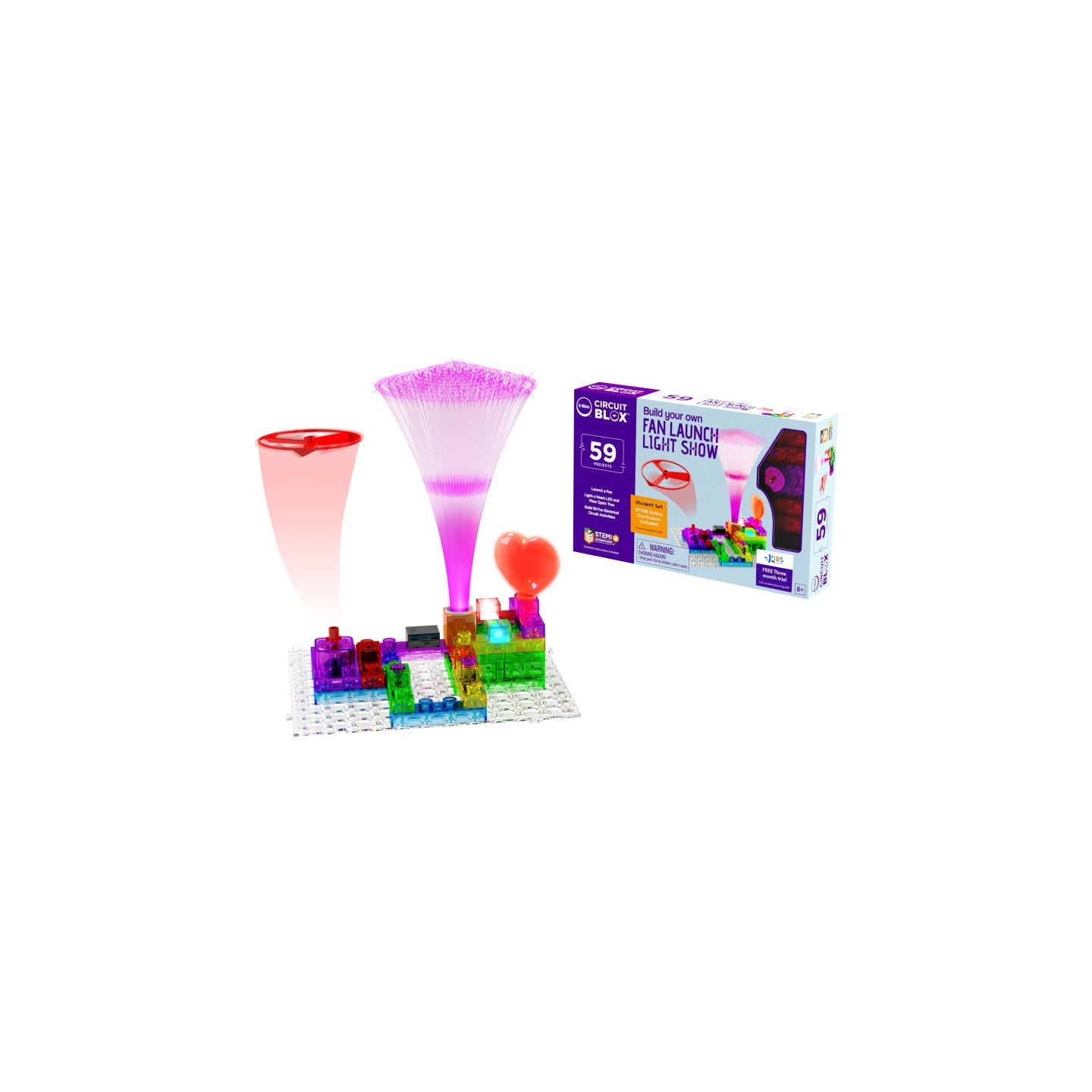 E-Blox® Circuit Blox™ Student Set, 59 Projects
