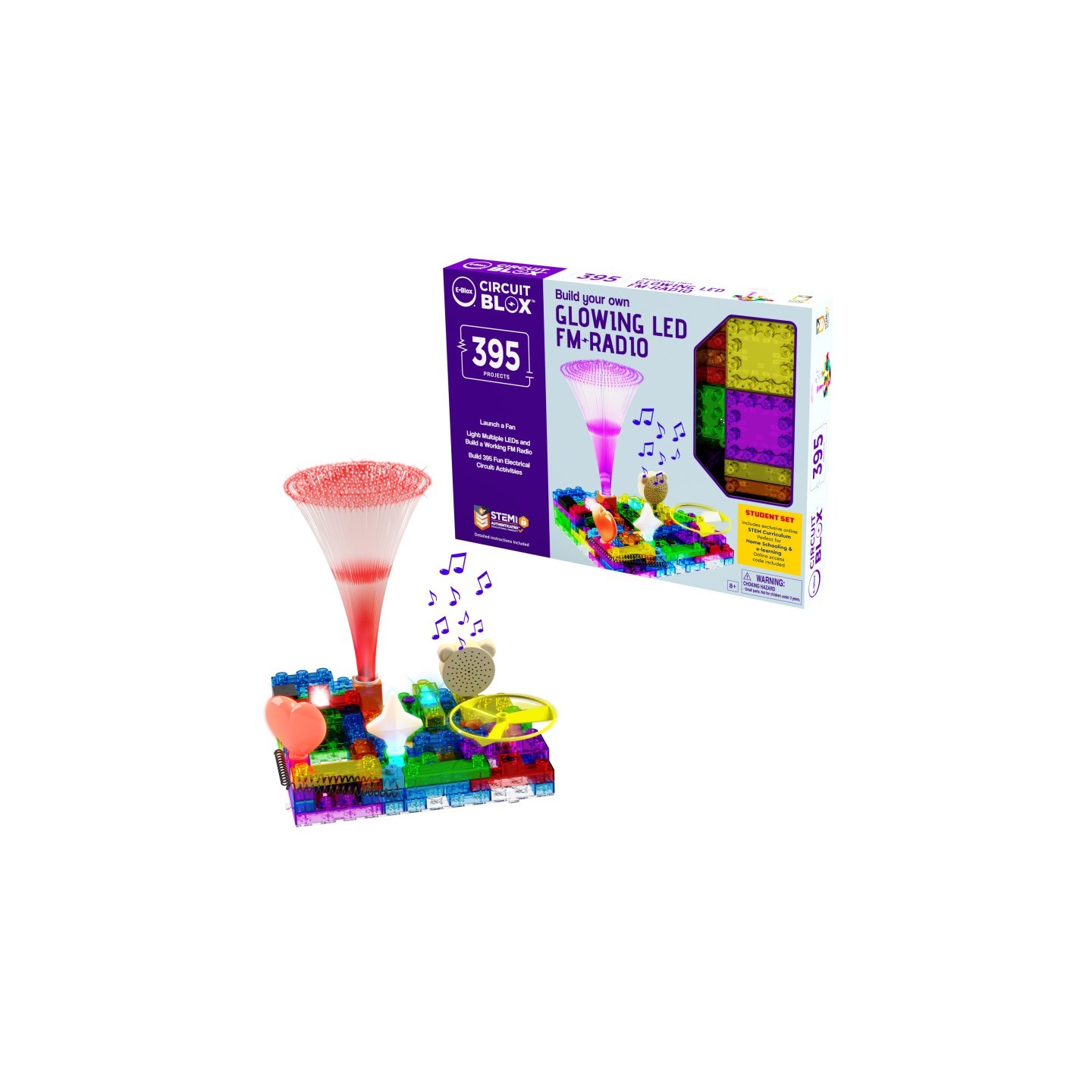 E-Blox® Circuit Blox™ Student Set, 395 Projects