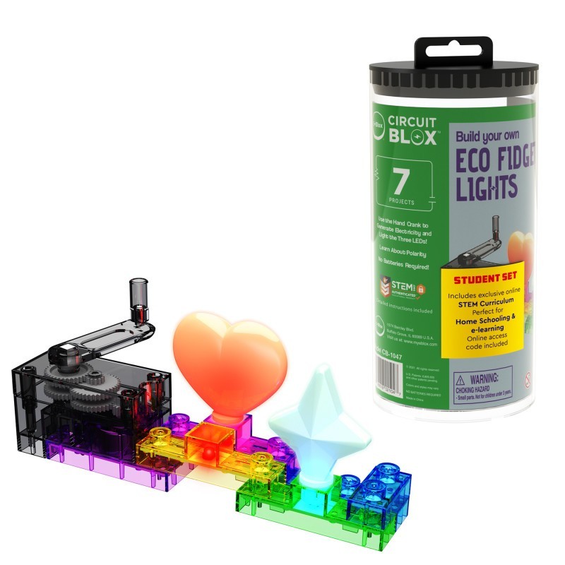 E-Blox® Circuit Blox Green Generator 7 Project Student Set