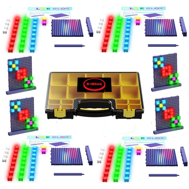 E-Blox® Lite Blox™ Light Designs, Class Set