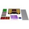 E-Blox® Circuit Blox Lights Starter, Circuit Board Building Blocks Classroom Set, 128 Pieces