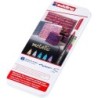 edding 1200 Series Metallic Markers, Assorted Colors, Set of 6