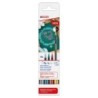 edding 1340 Series Metallic Brush Pens, Christmas Colors, Set of 4
