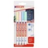 edding 4085 Series Chalk Marker, Pastel Colors, Set of 4