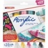 edding 5400 Series Acrylic 3D Paint Marker, Double Ended, Basic Colors, Set of 5