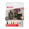 edding 750 Series Gloss Paint Marker, Assorted Colors, Set of 8