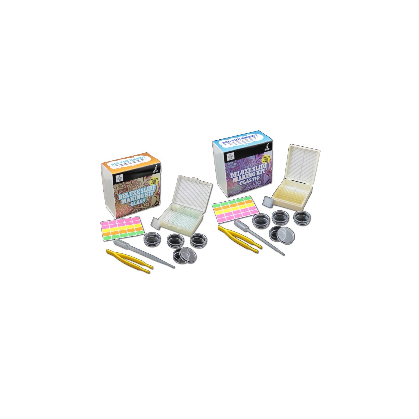 Supertek® Deluxe Slide Making Combo Kit, Glass & Plastic