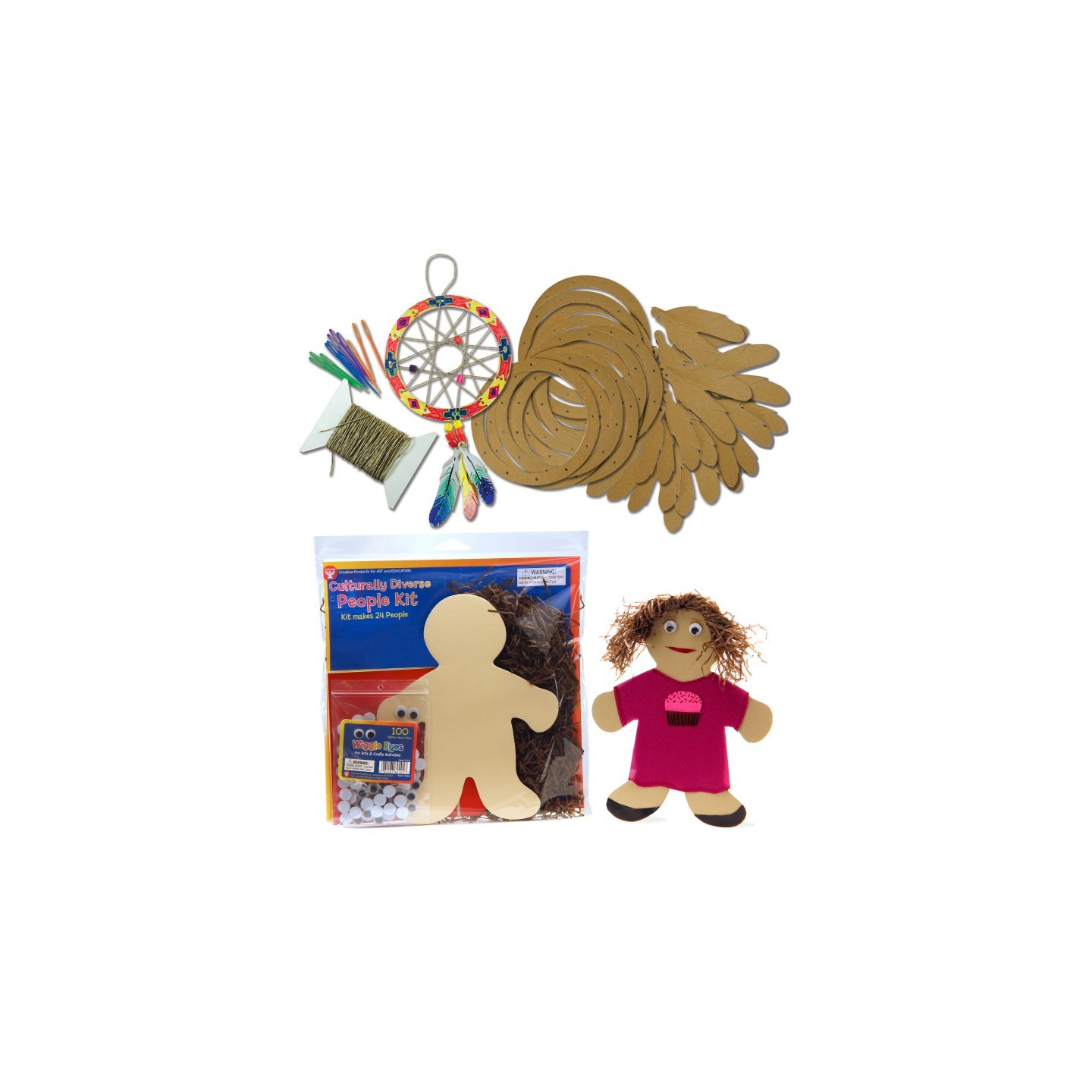 Multi-Brand Arts & Crafts Kit 1, Grades 3-8