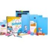 enday School Supply Kit, Blue, 71-Piece Set