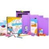 enday School Supply Kit, Purple, 71-Piece Set
