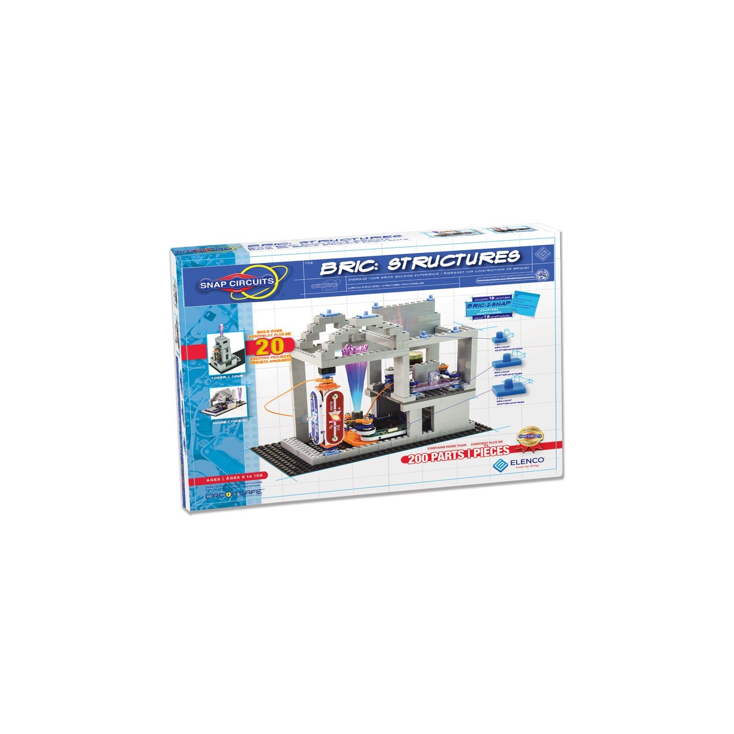 Elenco® Snap Circuits Bric, Structures