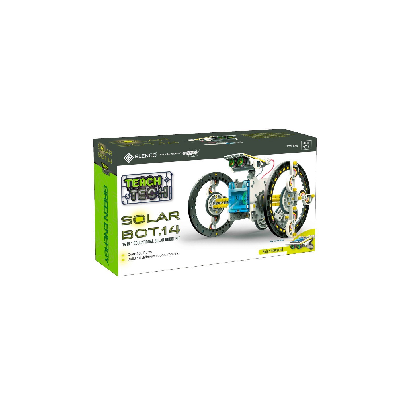 Elenco® TEACH TECH™ SolarBot.14 Robot Kit