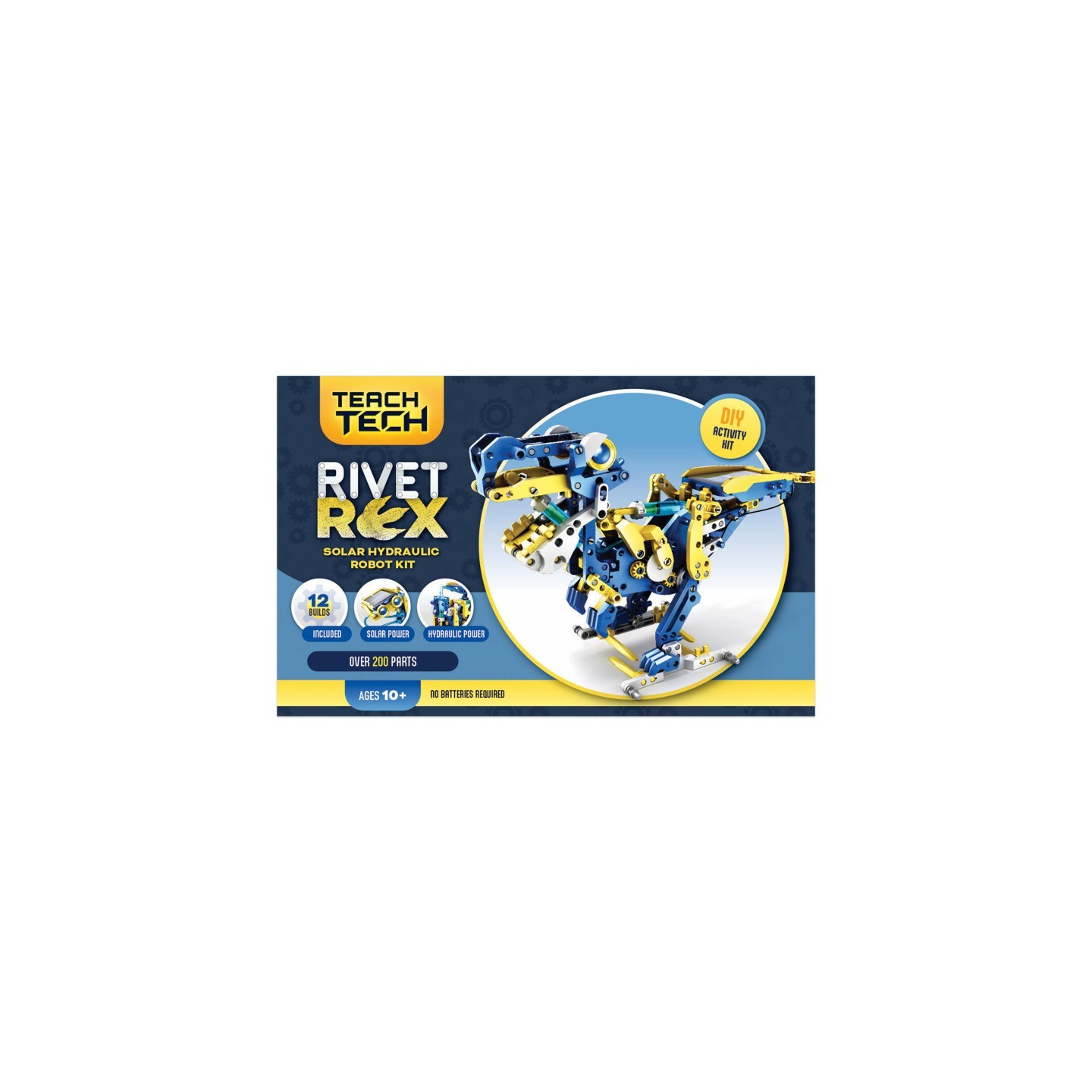 Elenco® Teach Tech Rivet Rex Solar Hydraulic Robot Kit