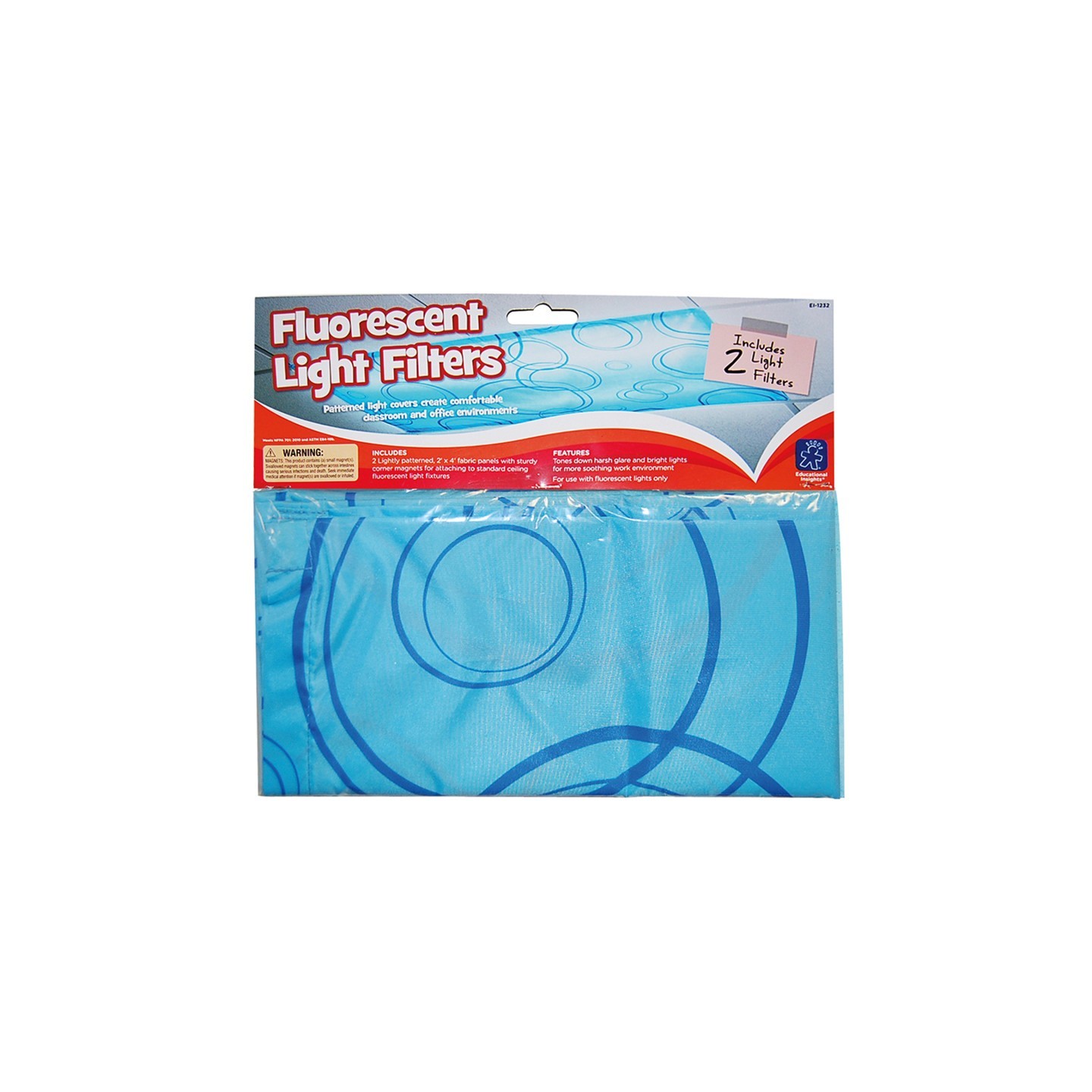 Educational Insights Patterened Fluorescent Light Filters
