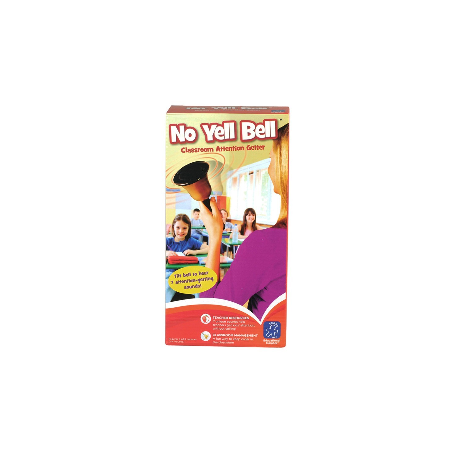Educational Insights No Yell Bell® Classroom Attention-Getter