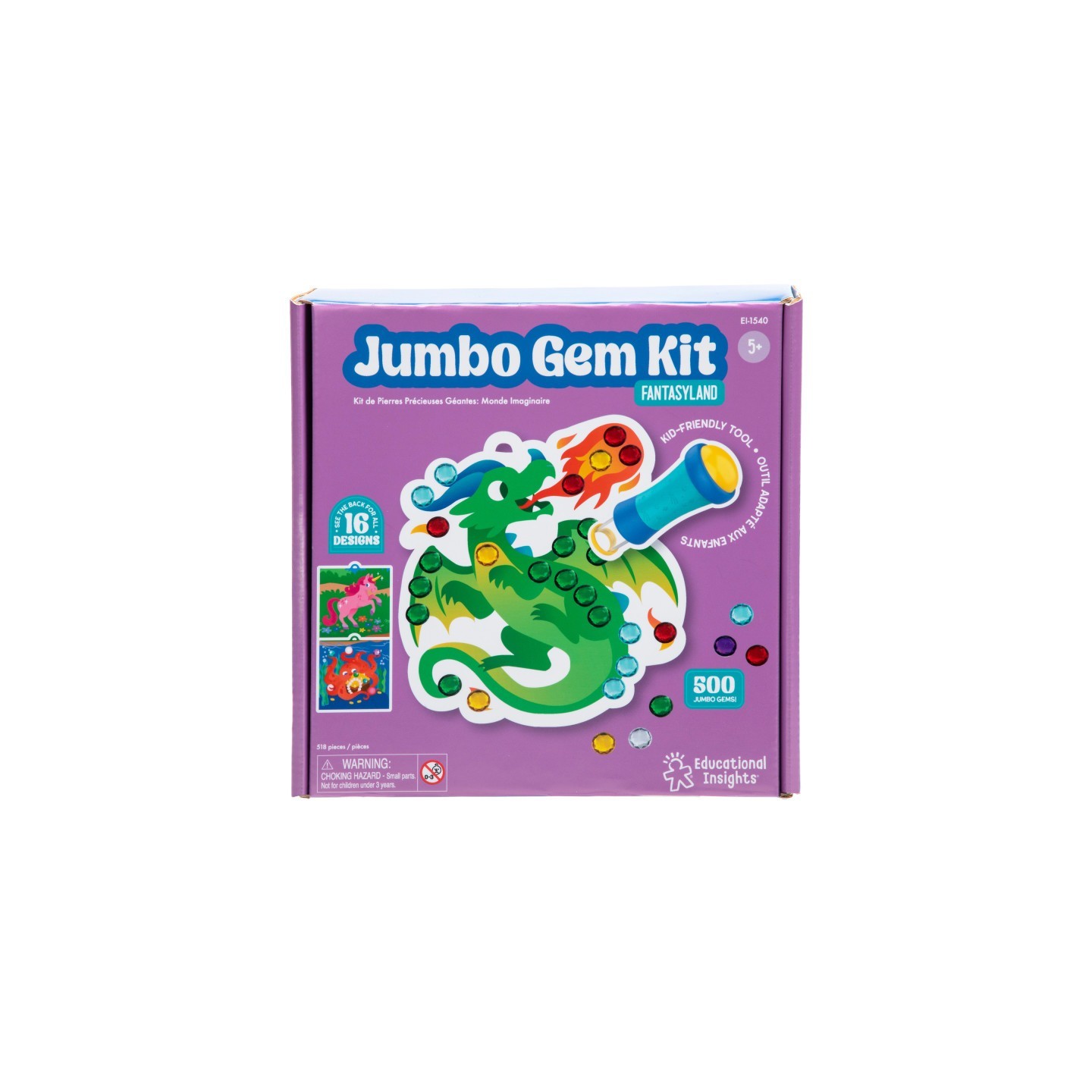 Educational Insights Jumbo Gem Popper Kit