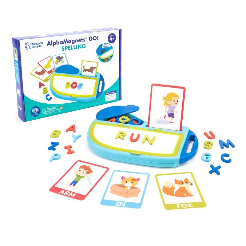Educational Insights AlphaMagnets GO! Spelling
