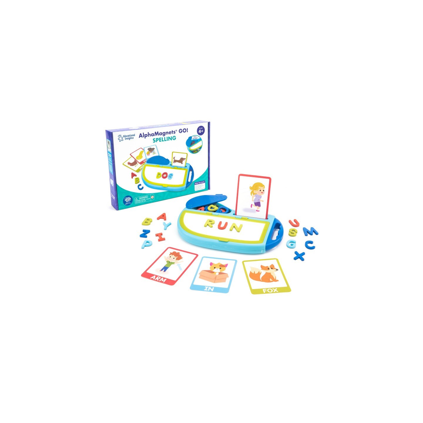 Educational Insights AlphaMagnets GO! Spelling