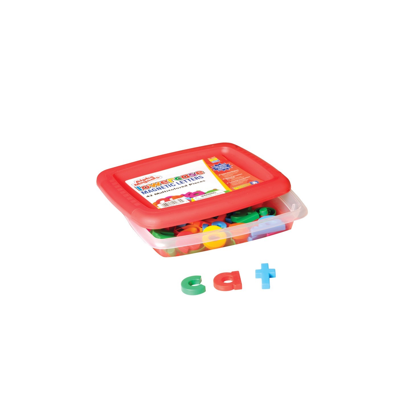Educational Insights AlphaMagnets® Multicolored Lowercase, 42 Pieces