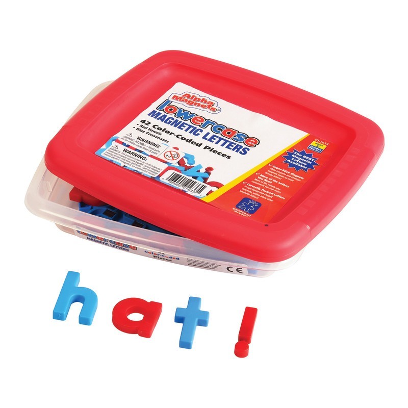 Educational Insights AlphaMagnets® Color-Coded Lowercase, 42 Pieces