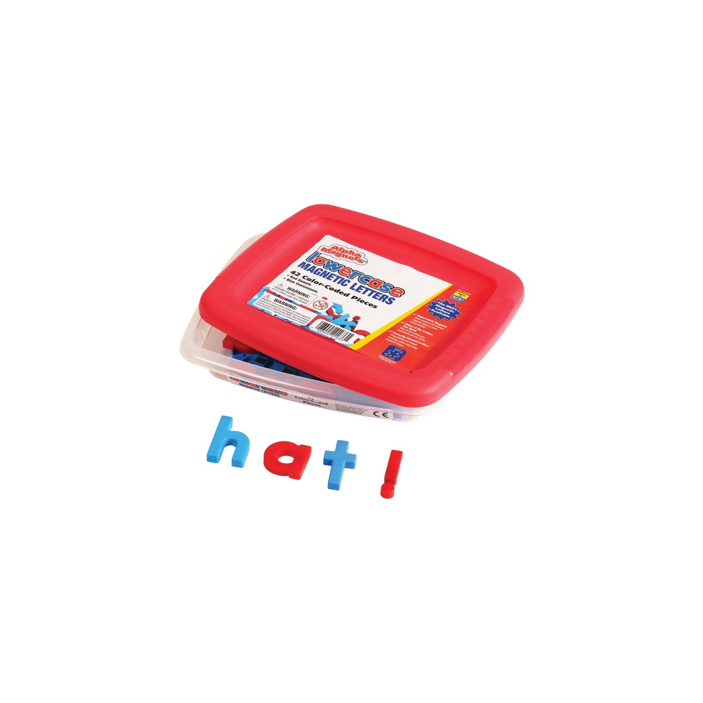 Educational Insights AlphaMagnets® Color-Coded Lowercase, 42 Pieces