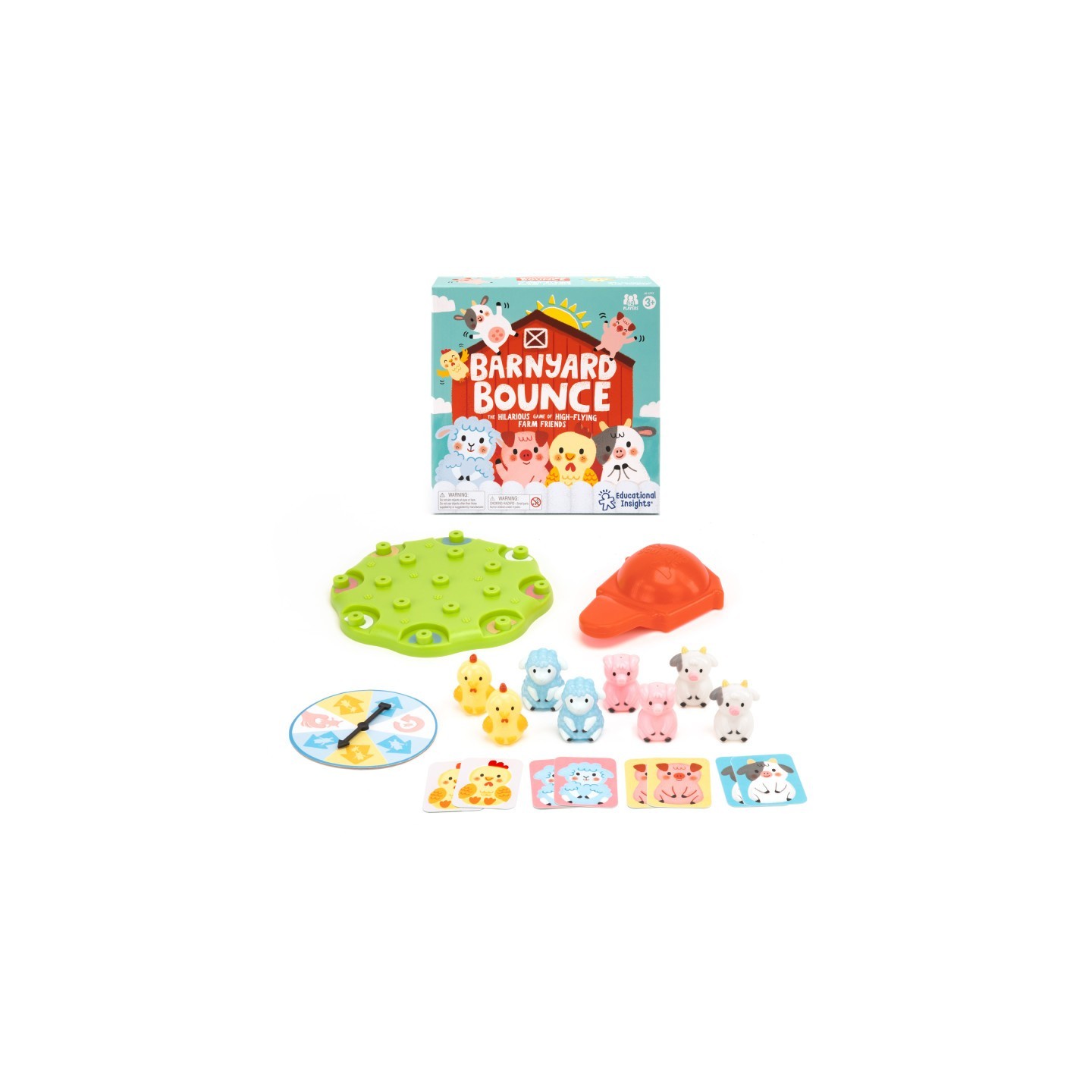Educational Insights Barnyard Bounce Game