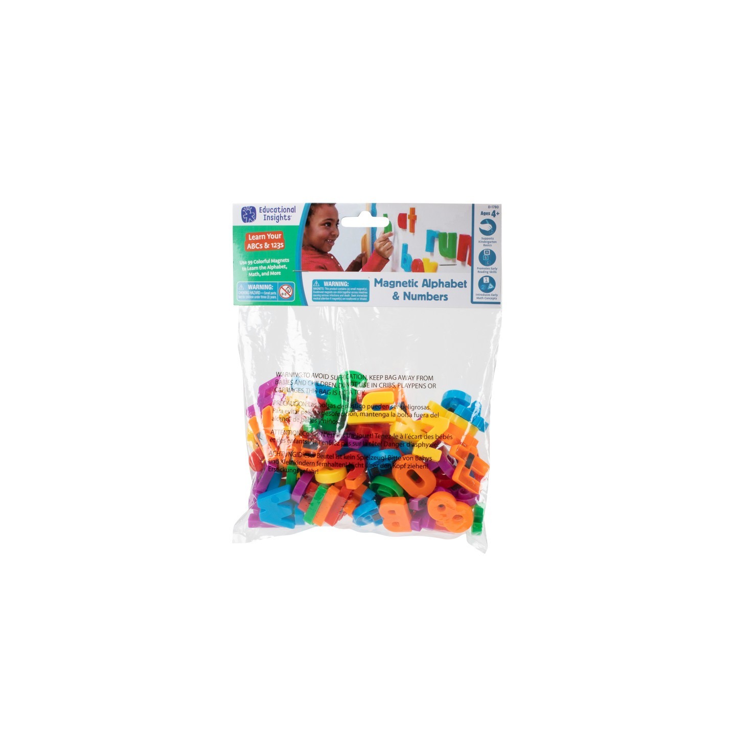 Educational Insights Magnetic Letters & Numbers
