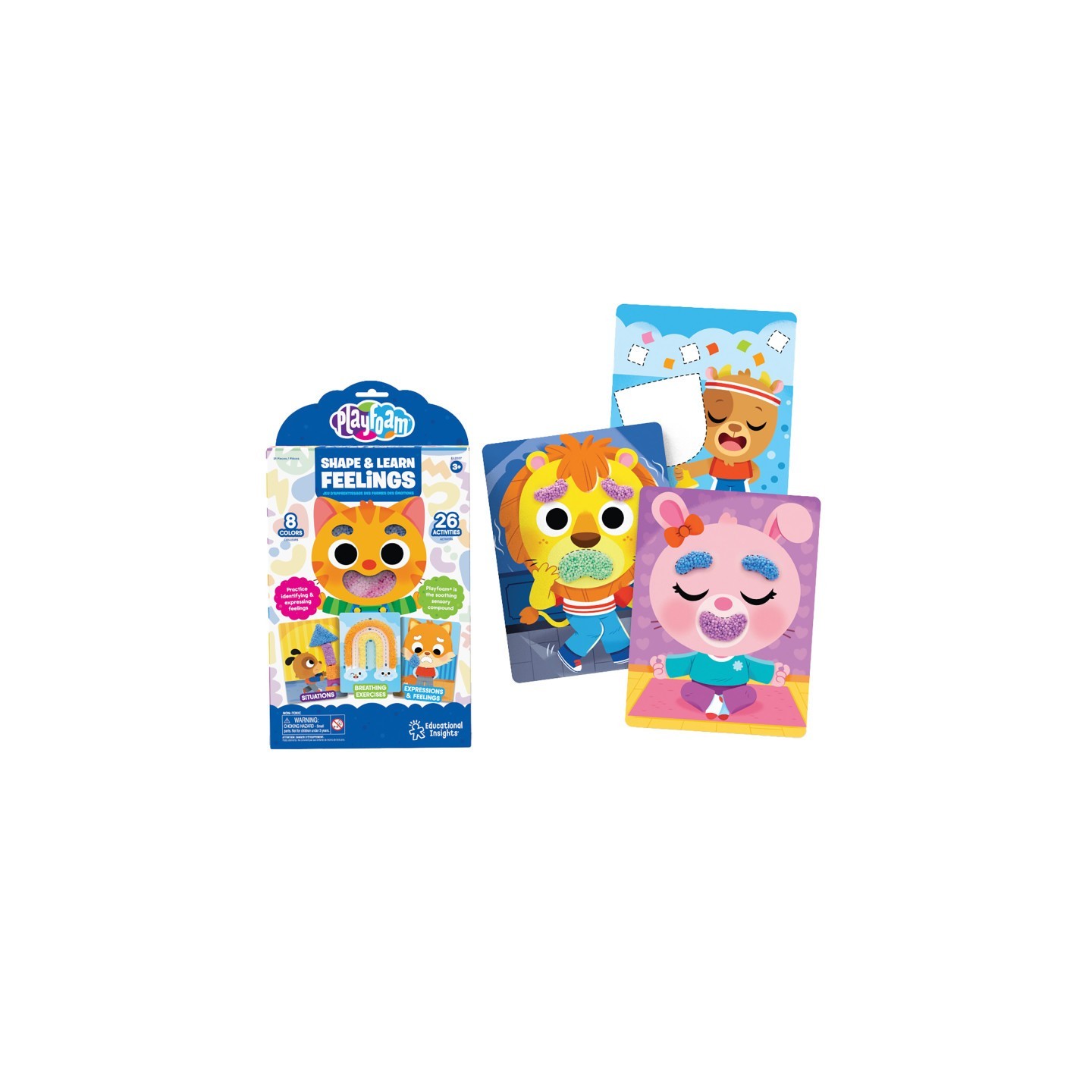 Educational Insights Playfoam® Shape & Learn Feelings