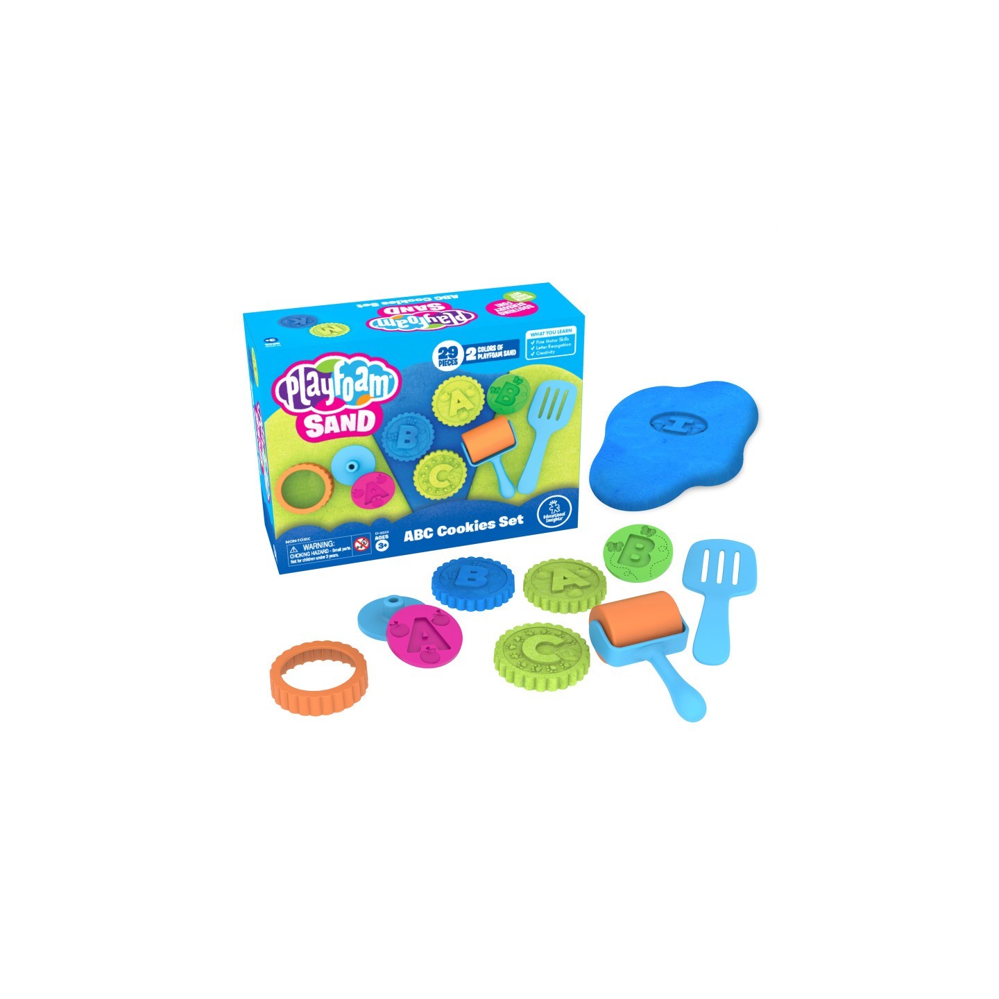 Educational Insights Playfoam Sand ABC Cookies Set