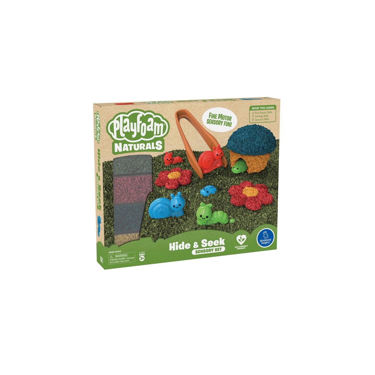 Educational Insights Playfoam® Naturals Hide & Seek Sensory Set