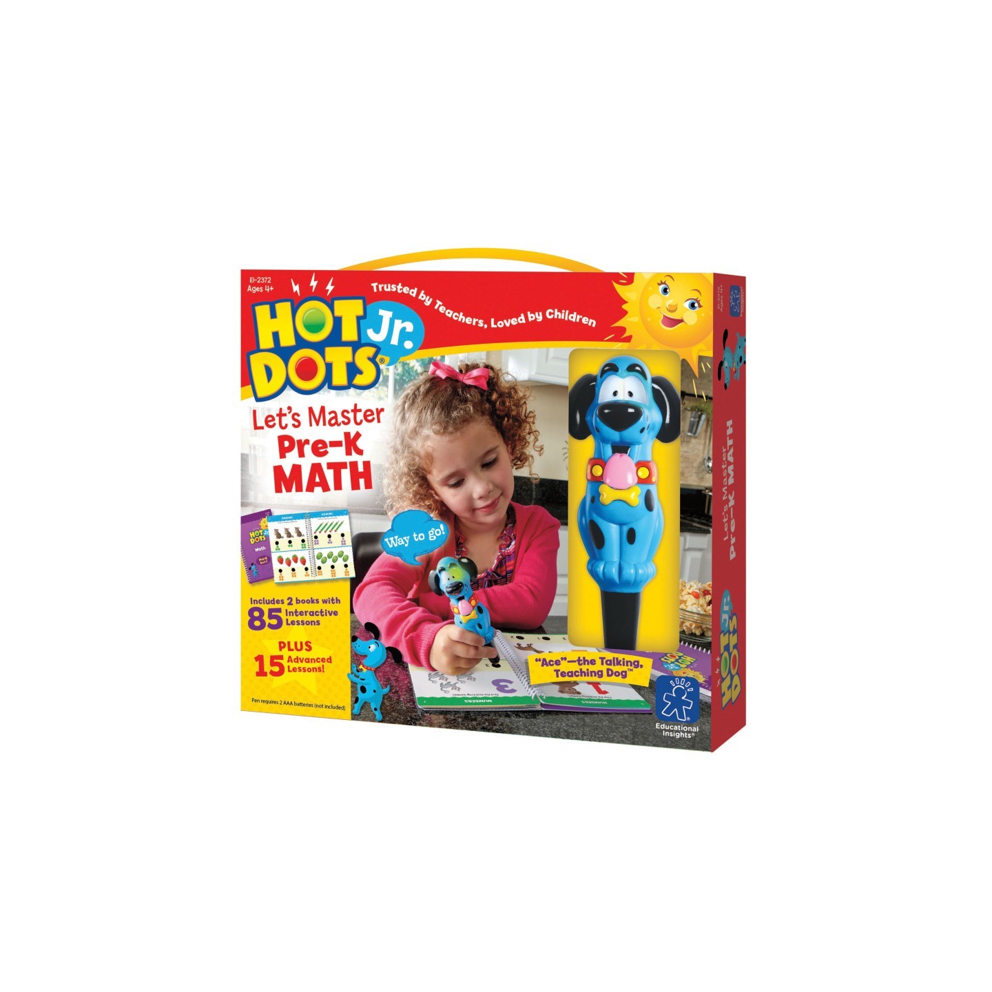 Educational Insights Hot Dots® Jr. Let's Master Pre-K Math