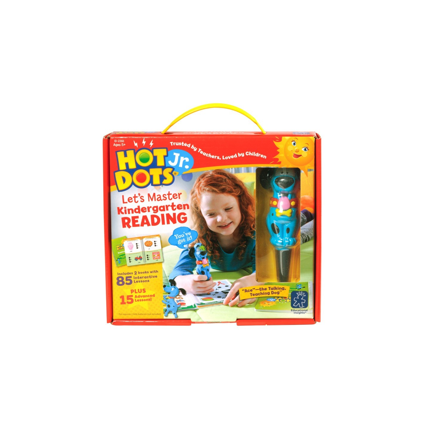 Educational Insights Hot Dots® Jr. Let's Master Kindergarten Reading