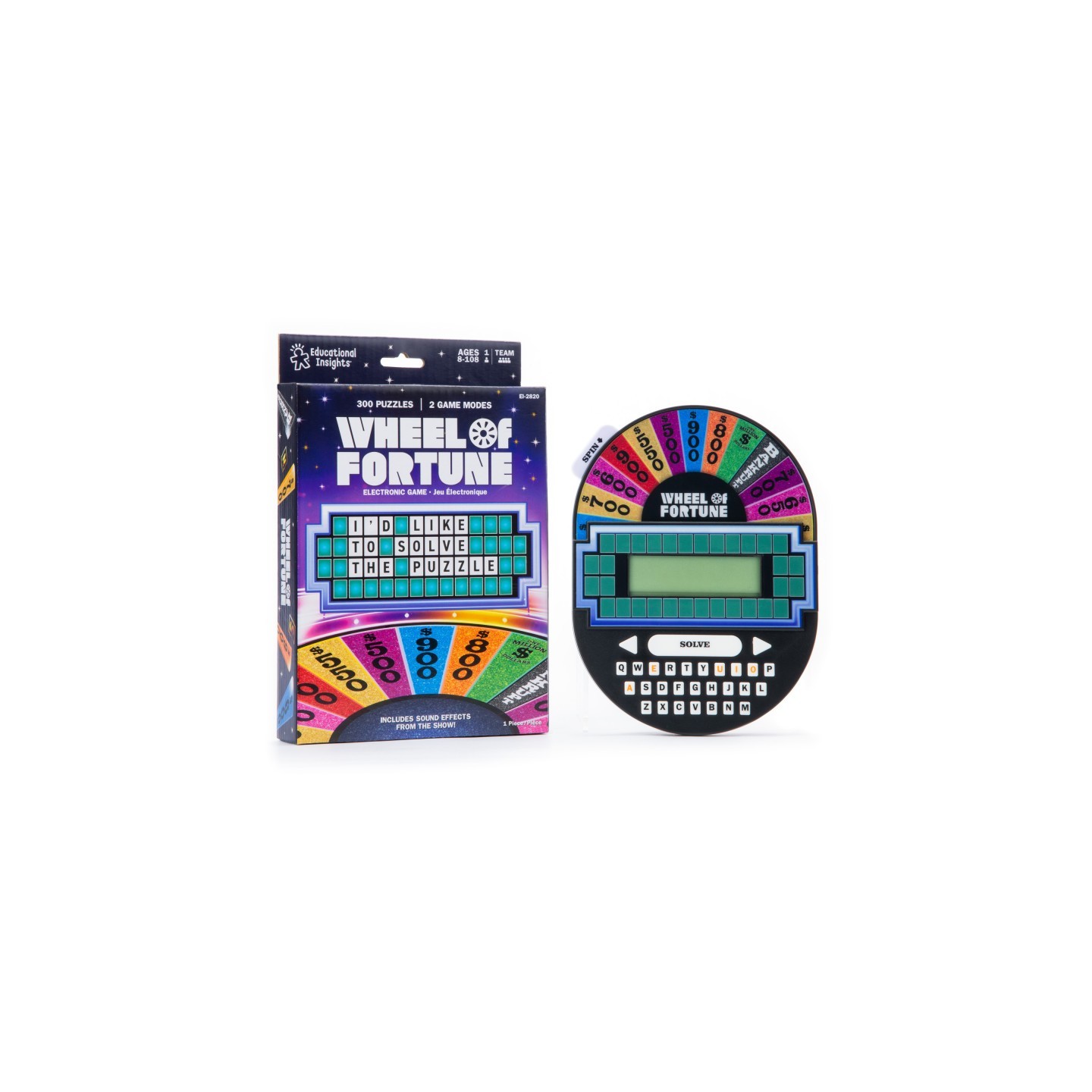 Educational Insights Wheel of Fortune® Electronic Game